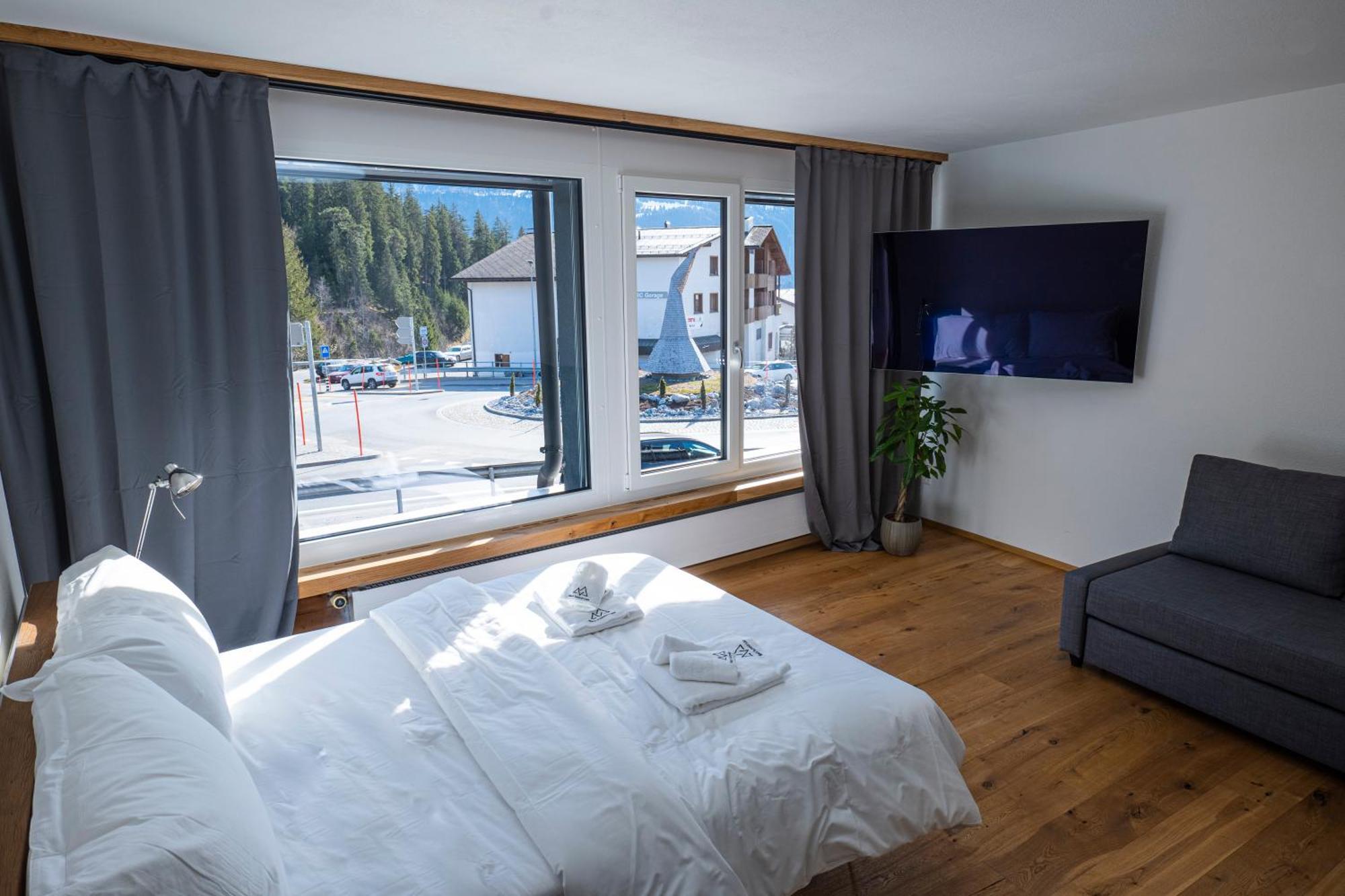 Black Summit Boutique Resort Laax Eksteriør bilde