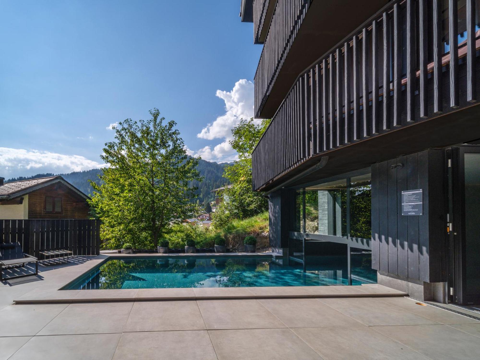 Black Summit Boutique Resort Laax Eksteriør bilde